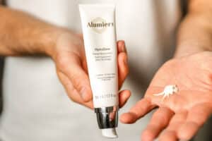 AlumierMD Products being displayed